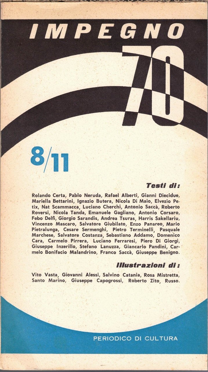 Impegno 70, a. III, n. 8/11, gennaio-dicembre 1973