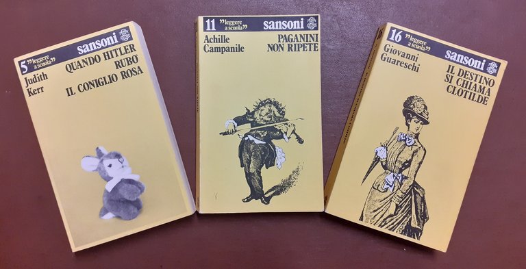 Kerr, Quando Hitler rubò il coniglio rosa – Campanile, Paganini …