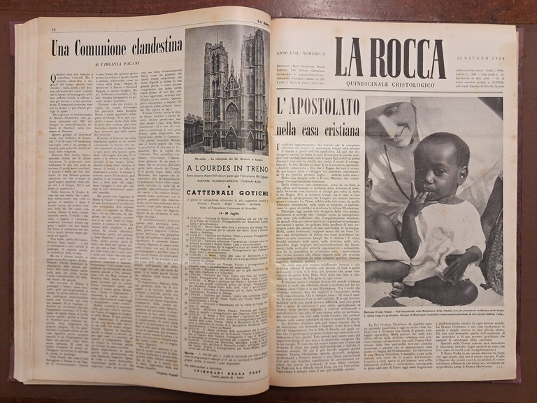La Rocca, a. XVII, nn. 1-23, gen-dic 1958, annata completa