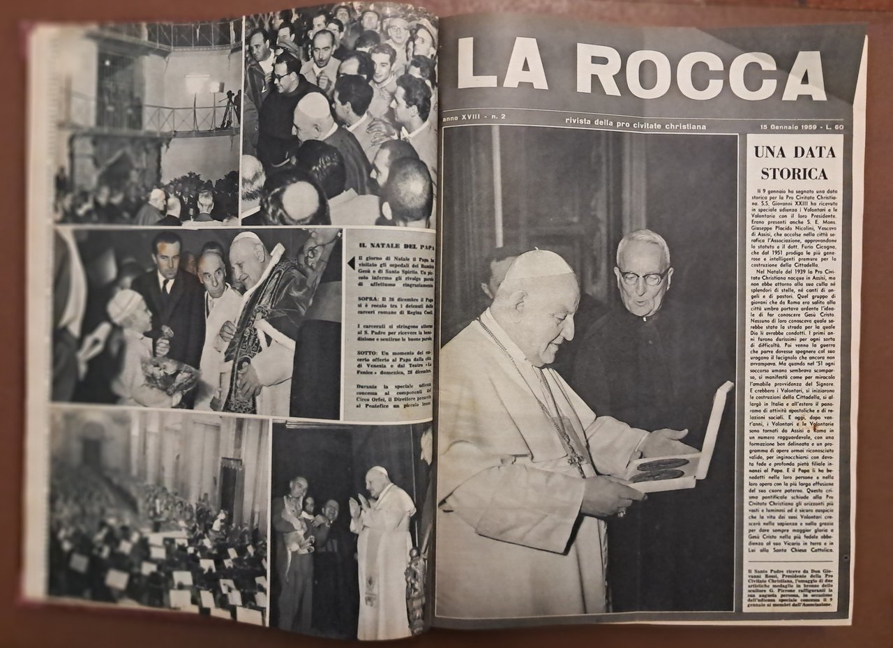 La rocca, a. XVIII, nn. 1-23, gen-dic 1959, annata completa