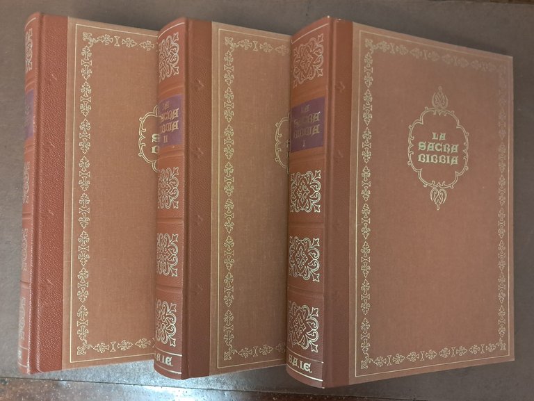 La Sacra Bibbia, S.a.i.e., 1973, 3 voll.