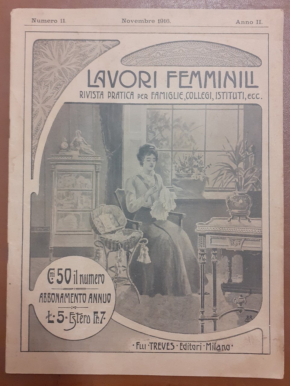 Lavori femminili, a. II, n. 11, novembre 1916