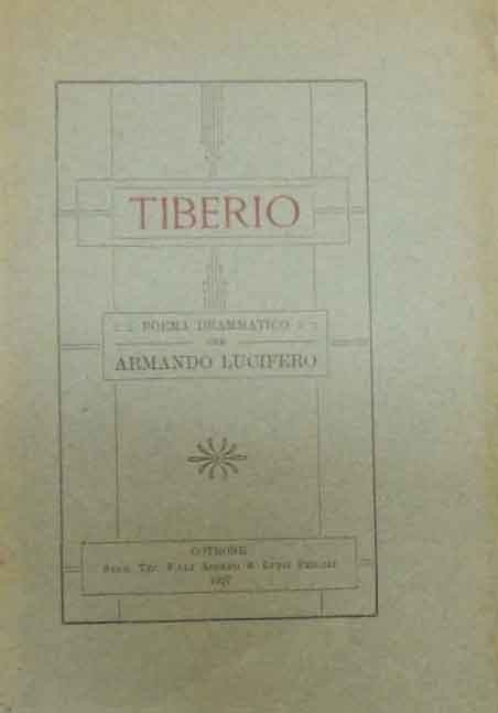 Lucifero, Tiberio. Poema drammatico