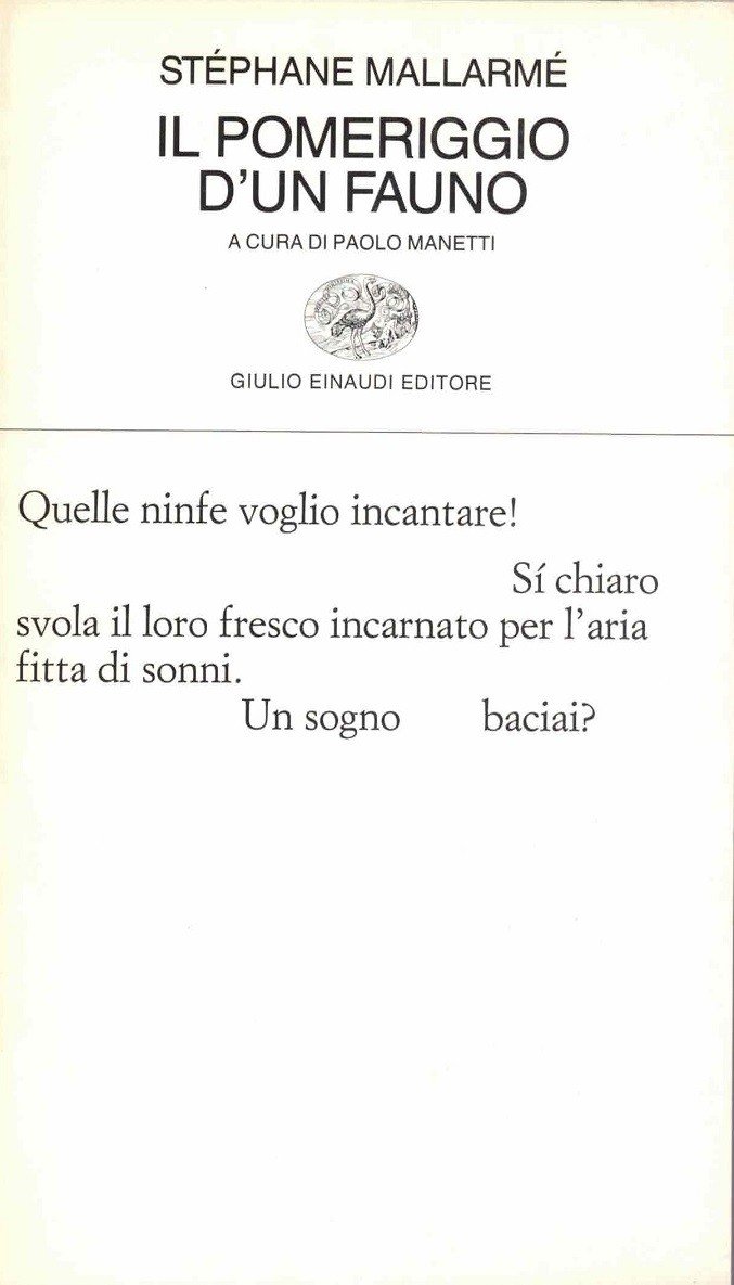 Mallarmé, Il pomeriggio d’un fauno, a cura di P. Manetti