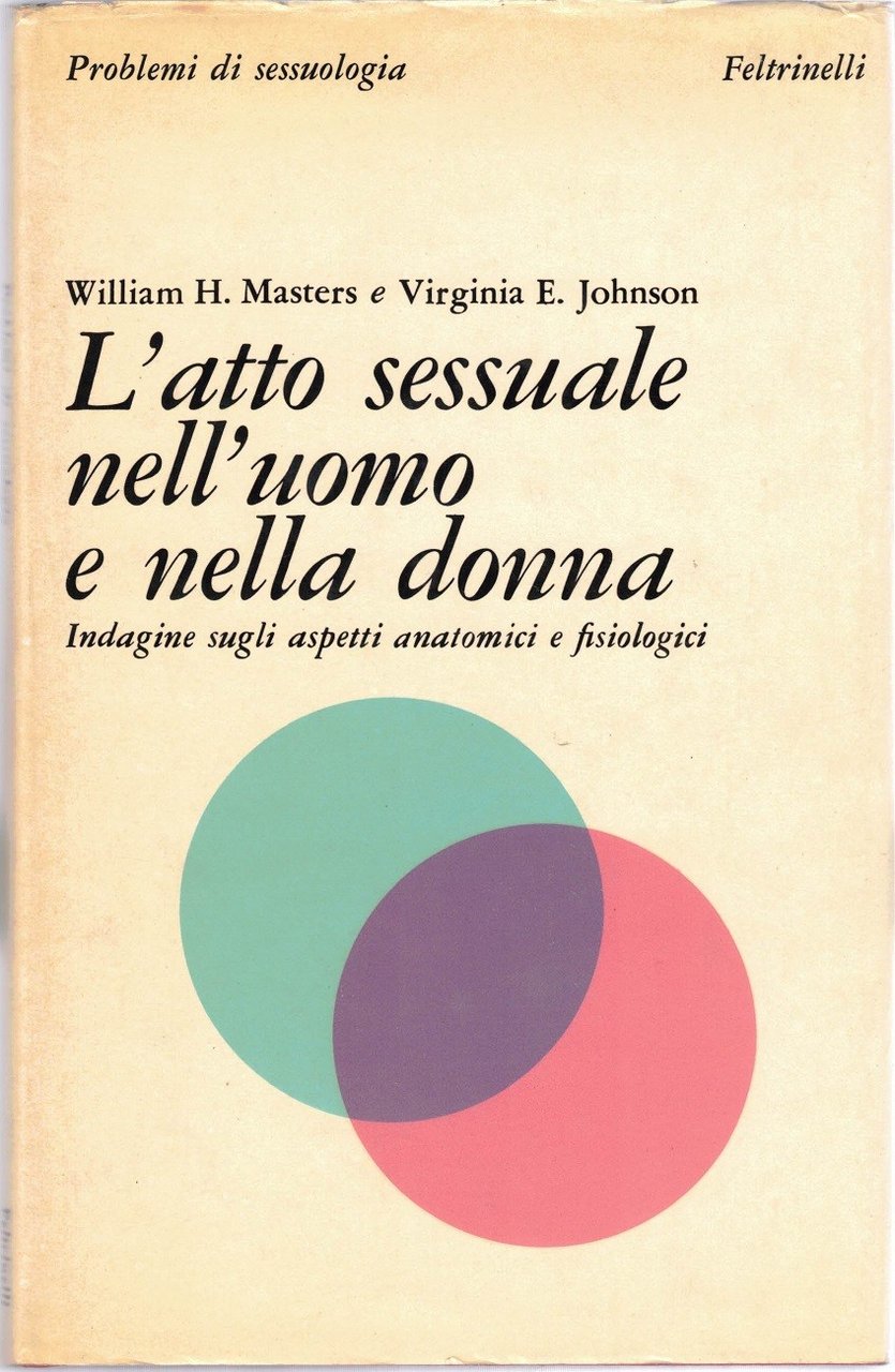 Masters, Johnson, L’atto sessuale nell’uomo e nella donna