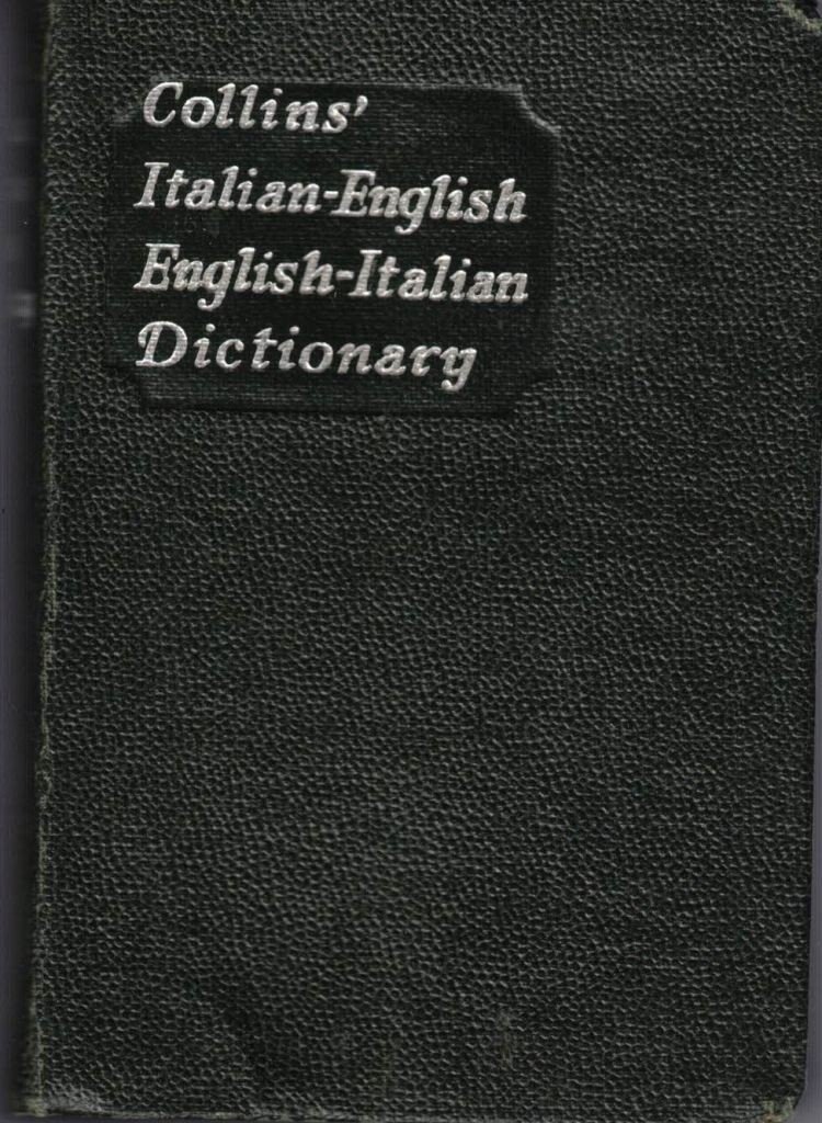 May, Collins Italian Gem Dictionary. Italian-English English-Italian