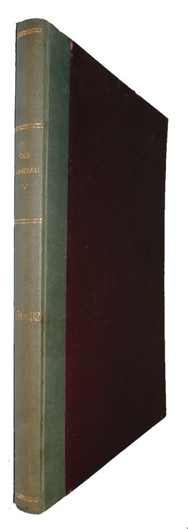 Olii minerali. Olii e grassi. Colori e vernici, a. XI … | Immagine Gallery 1