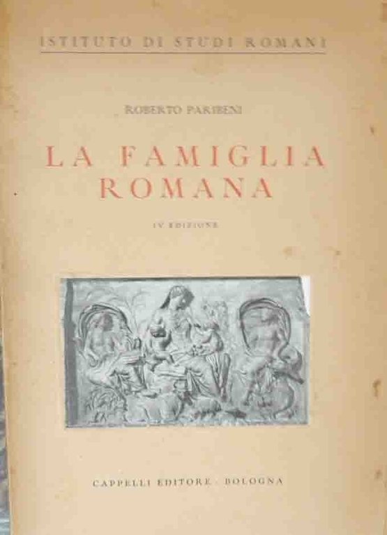 Paribeni, La famiglia romana