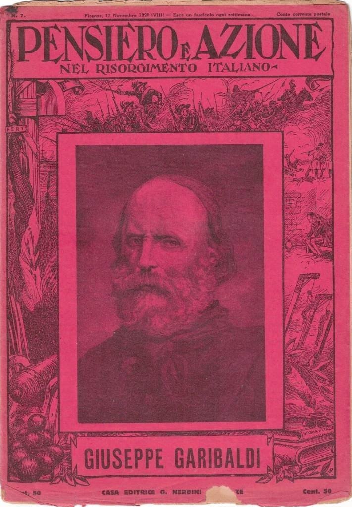 Pensiero e azione nel Risorgimento italiano, n. 7, 17 novembre …