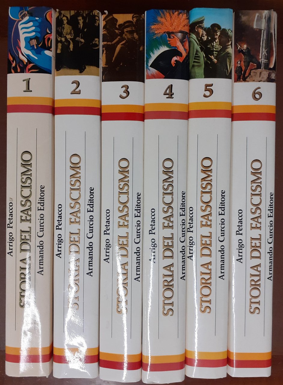 Petacco, Storia del fascismo, 6 voll. (fascicoli sciolti)
