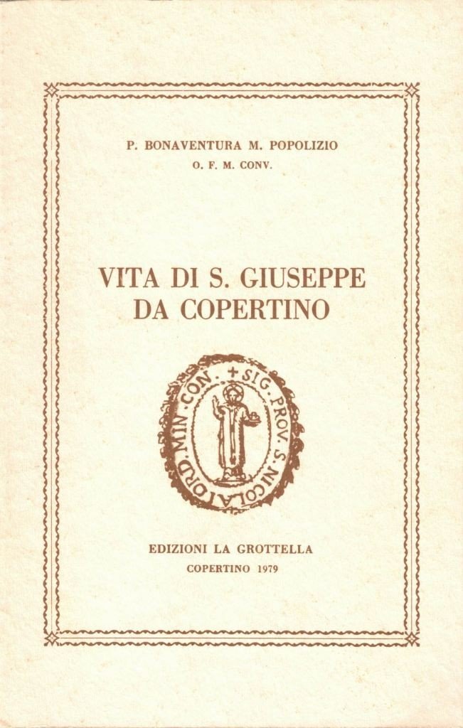 Popolizio, Vita di S. Giuseppe da Copertino