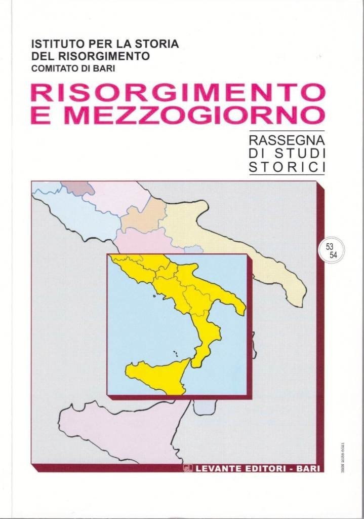 Risorgimento e Mezzogiorno, a. XXVII, n. 53-54, dicembre 2016