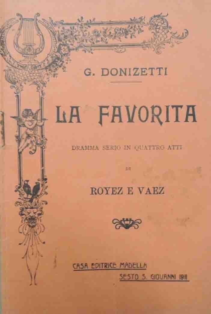 Royer, Vaez, Donizetti, La favorita