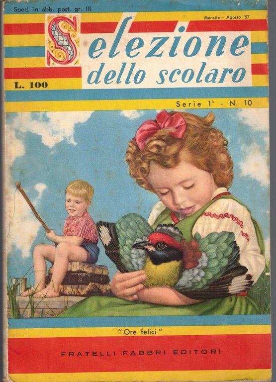 Selezione dello scolaro, serie I, n. 6, aprile 1957 e …