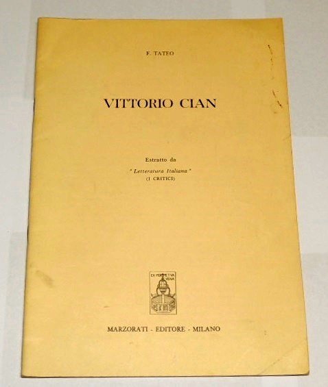 Tateo, Vittorio Cian