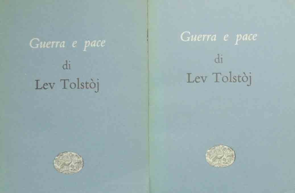 Tolstòj, Guerra e pace, 2 voll.