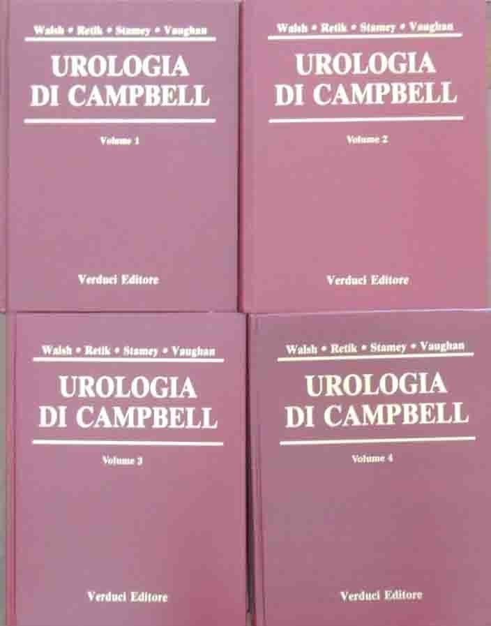 Walsh et al., Urologia di Campbell, 4 voll.