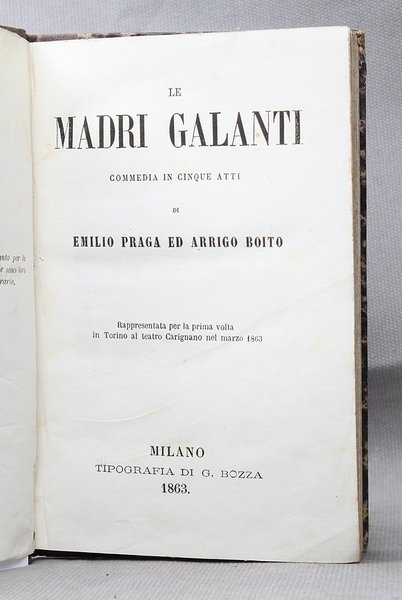 Le madri galanti.