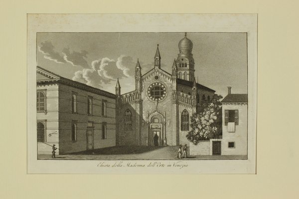 GANDINI FRANCESCO. Chiesa della Madonna dell'Orto in Venezia.