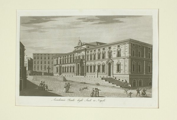 GANDINI FRANCESCO. Accademia Reale degli Studi in Napoli.