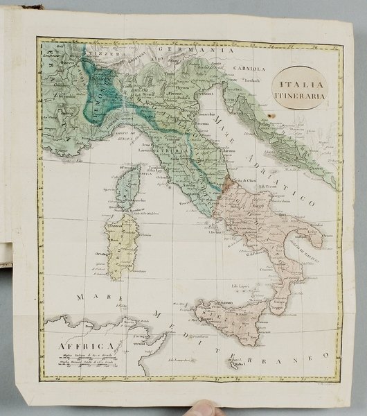 Itineraire d?Italie ou La description des voyages par les routes …