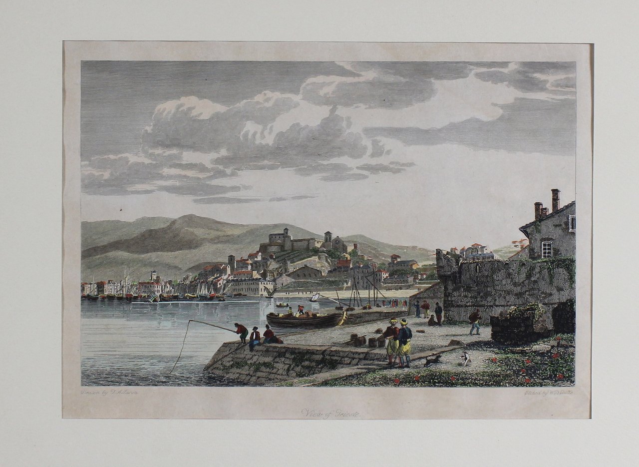 ALLASON THOMAS - COOKE WILLIAM BERNARD. View of Trieste. - …