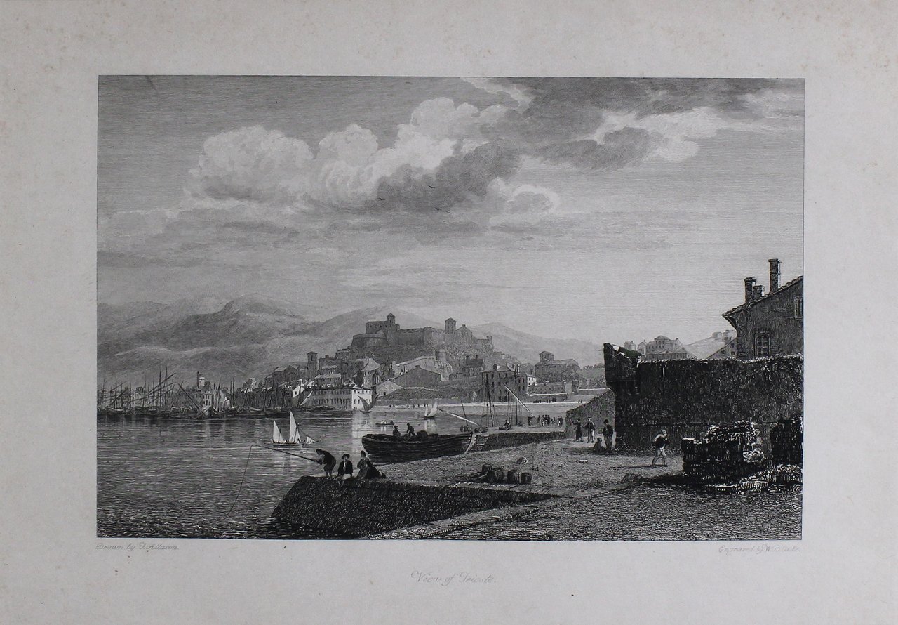 ALLASON THOMAS - COOKE WILLIAM BERNARD. View of Trieste. - …