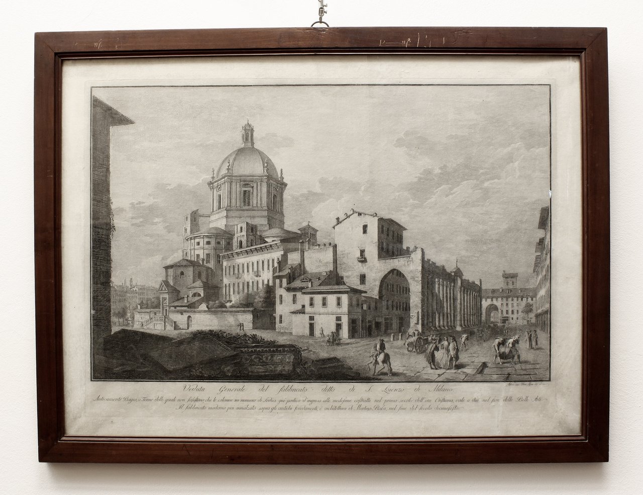 ASPARI DOMENICO. Veduta Generale del fabbricato detto di S. Lorenzo … | Immagine principale