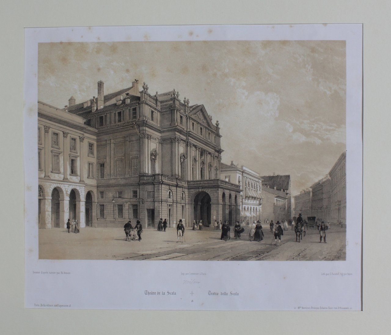 BENOIST PHILIPPE. Theatre de la Scala / Teatro della Scala. … | Immagine principale