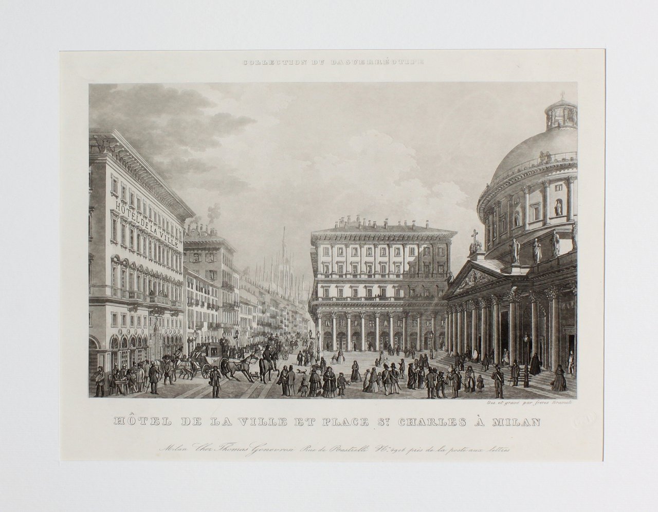 BRAM ATI ANTONIO, GIUSEPPE, LUIGI. Hotel de la Ville et … | Immagine principale