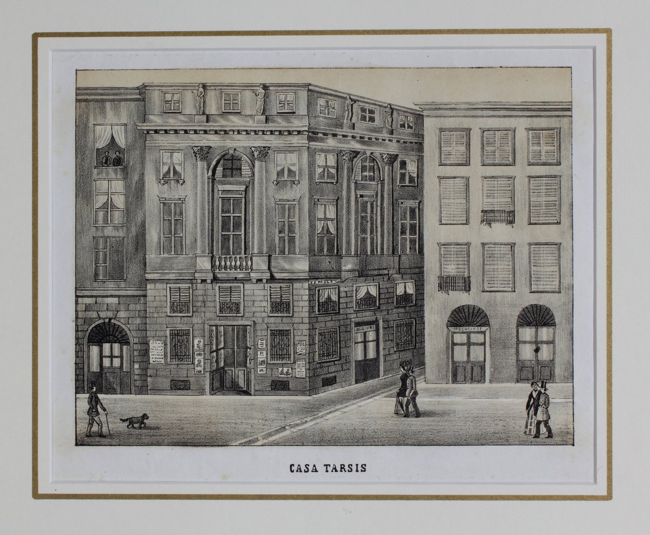 Casa Tarsis. Milano, Giuseppe Ramazzotti e Luigi Bezzera, 1852. | Immagine principale