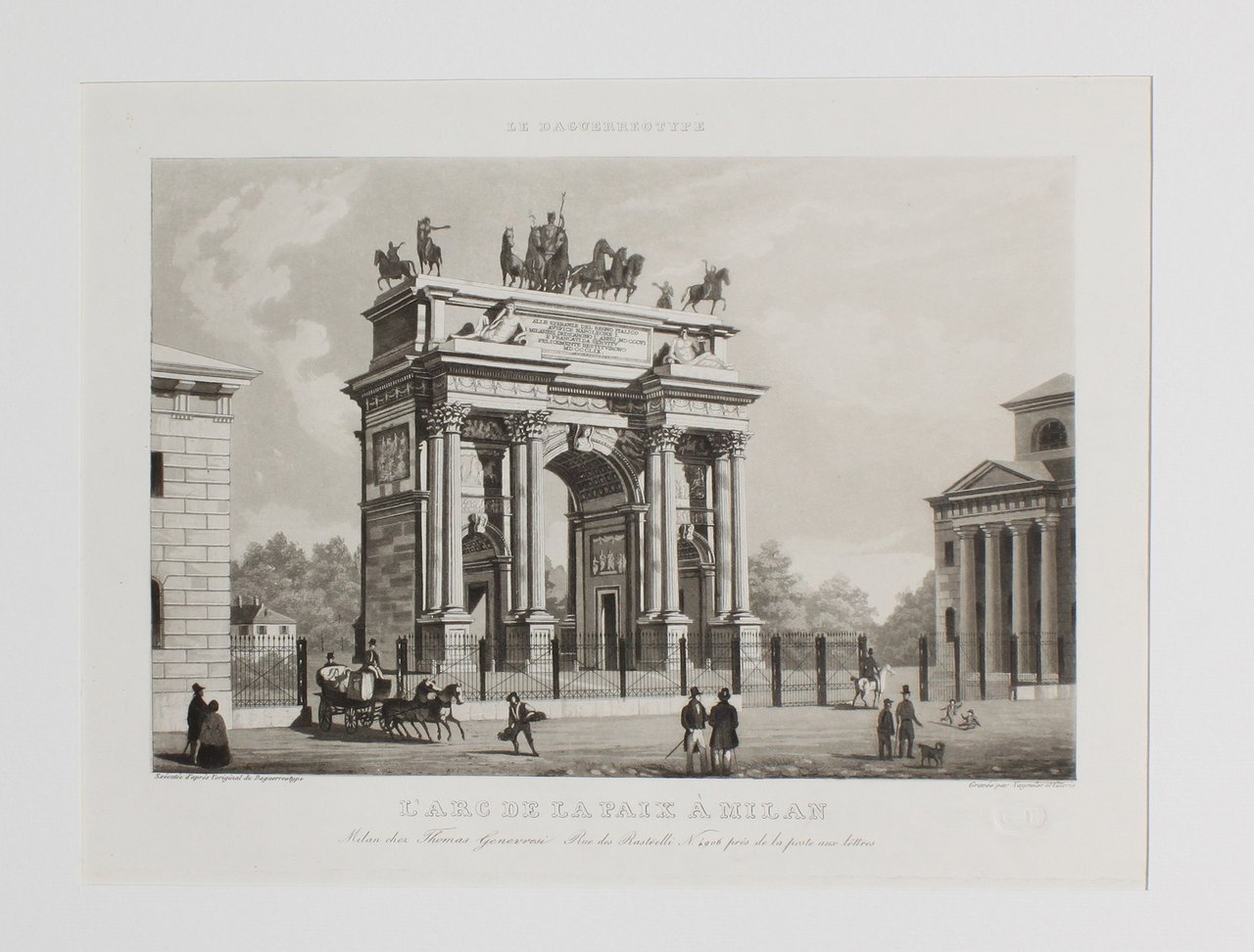 NAYMILLER FILIPPO - CITTERIO FRANCESCO. L'Arc de la Paix à … | Immagine principale