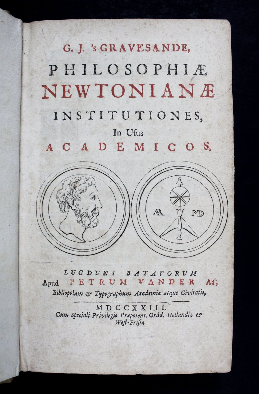 Philosophiae newtonianae institutiones in usus academicos. | Immagine principale