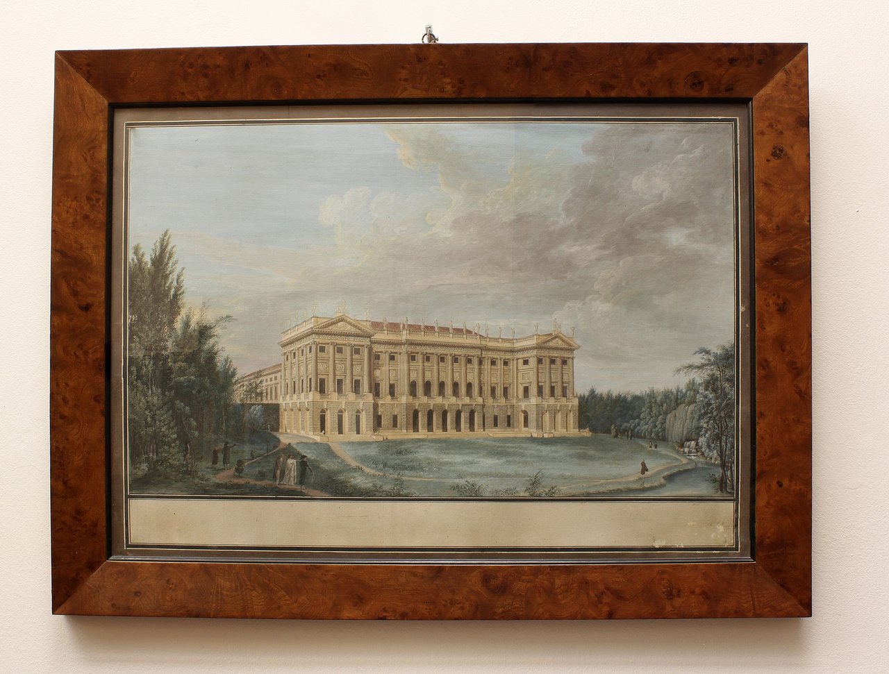 POLLACK LEOPOLD. Veduta di Villa Reale dalla parte del giardino. … | Immagine principale