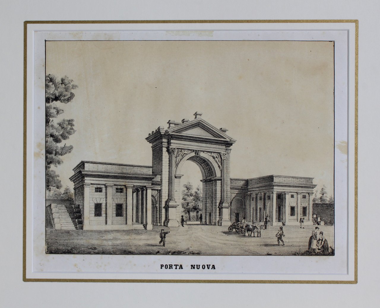 Porta Nuova. Milano, Giuseppe Ramazzotti e Luigi Bezzera, 1852. | Immagine principale