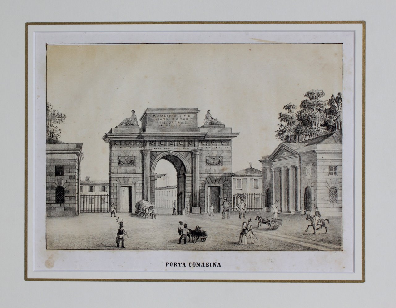 RAMAZZOTTI GIUSEPPE - BEZZERA LUIGI. Porta Comasina. Milano, Giuseppe Ramazzotti … | Immagine principale