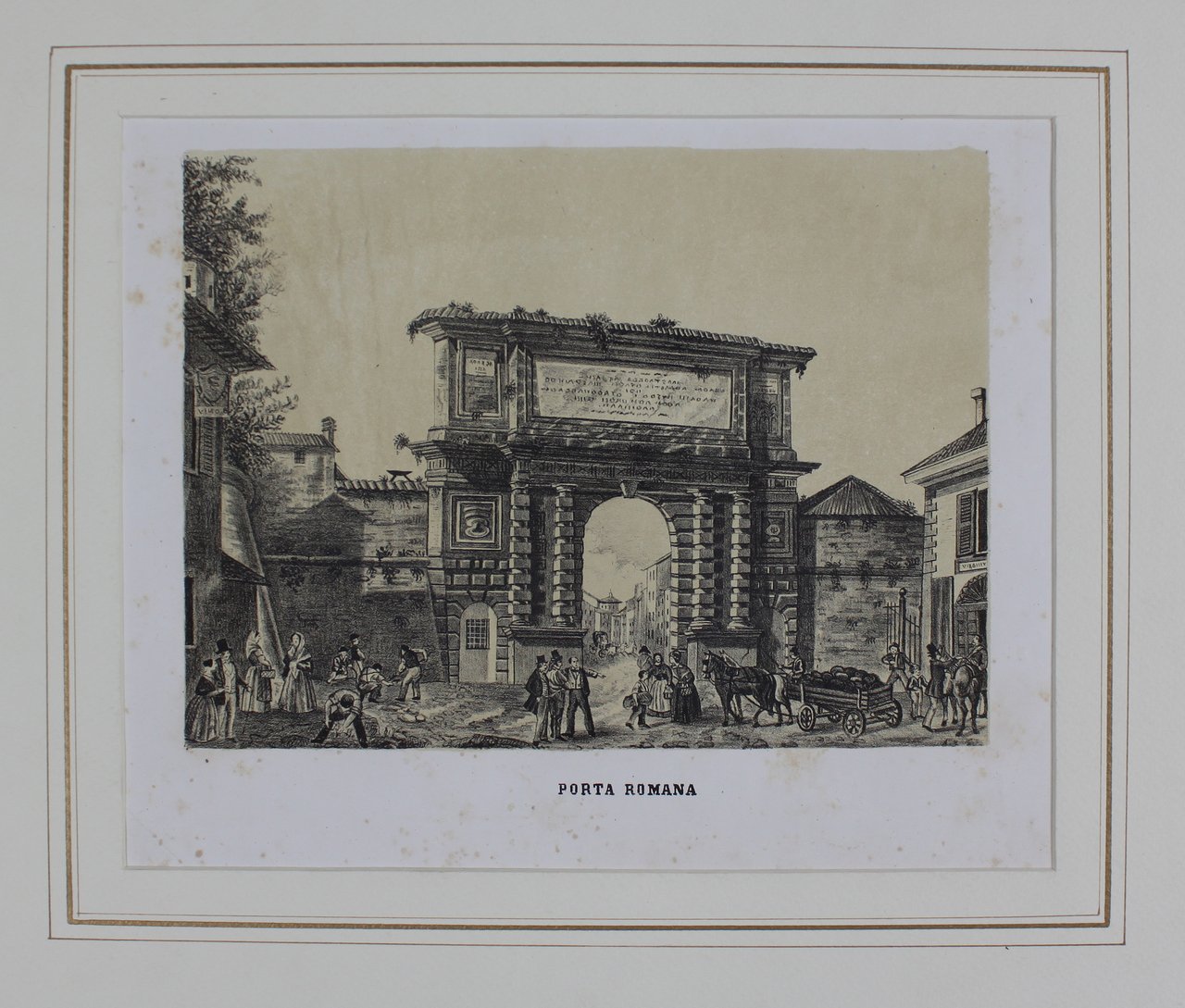 RAMAZZOTTI GIUSEPPE - BEZZERA LUIGI. Porta Romana. Milano, Giuseppe Ramazzotti … | Immagine principale