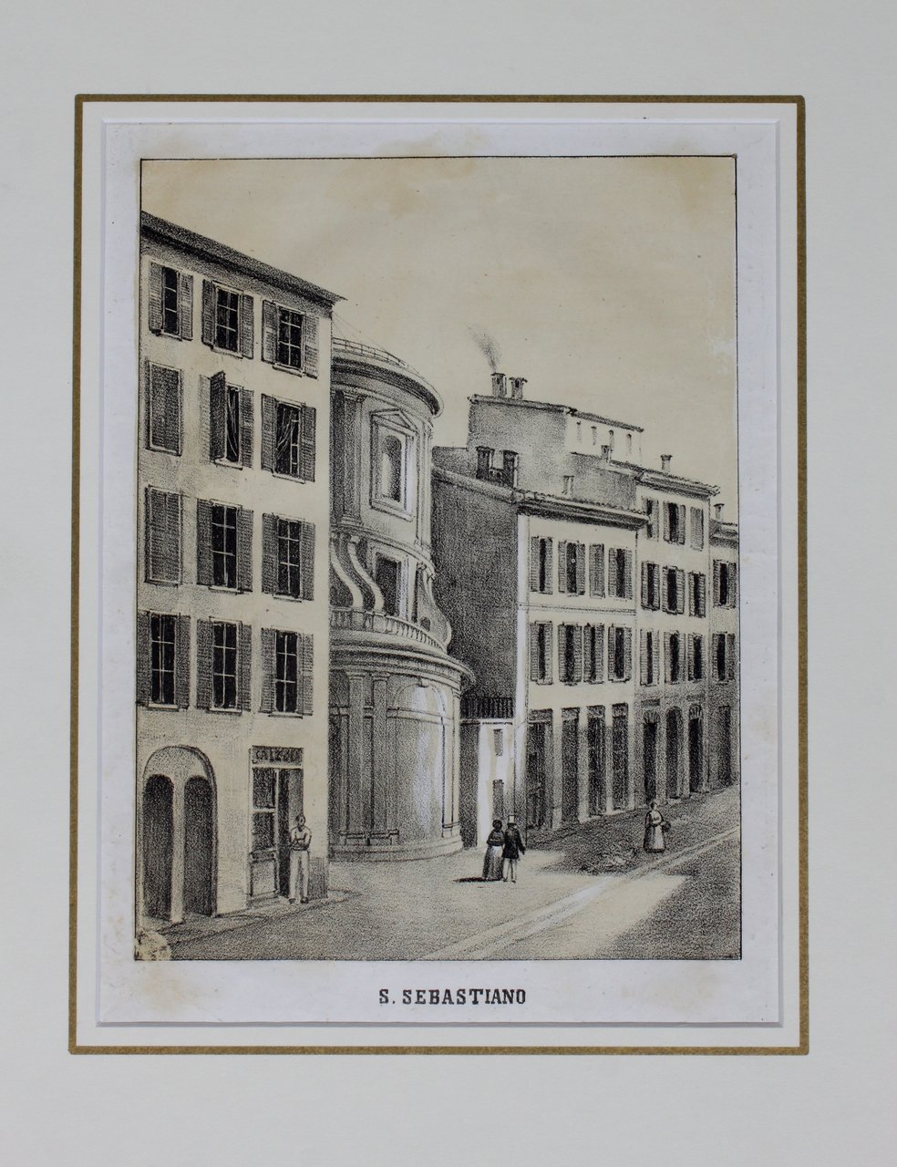 S. Sebastiano. Milano, Giuseppe Ramazzotti e Luigi Bezzera, 1852. | Immagine principale