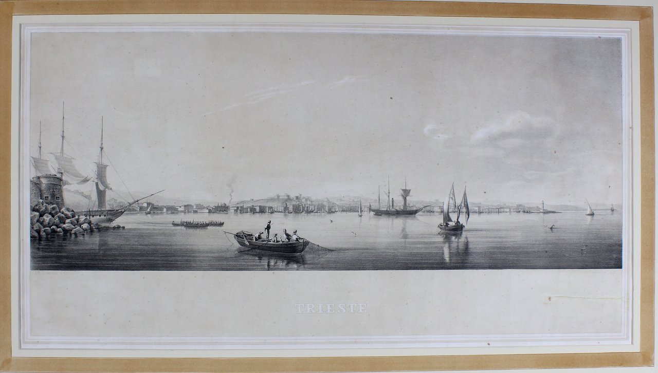 TISCHBEIN AUGUST. Trieste. - Trieste, Litografia Linassi & C., 1842.