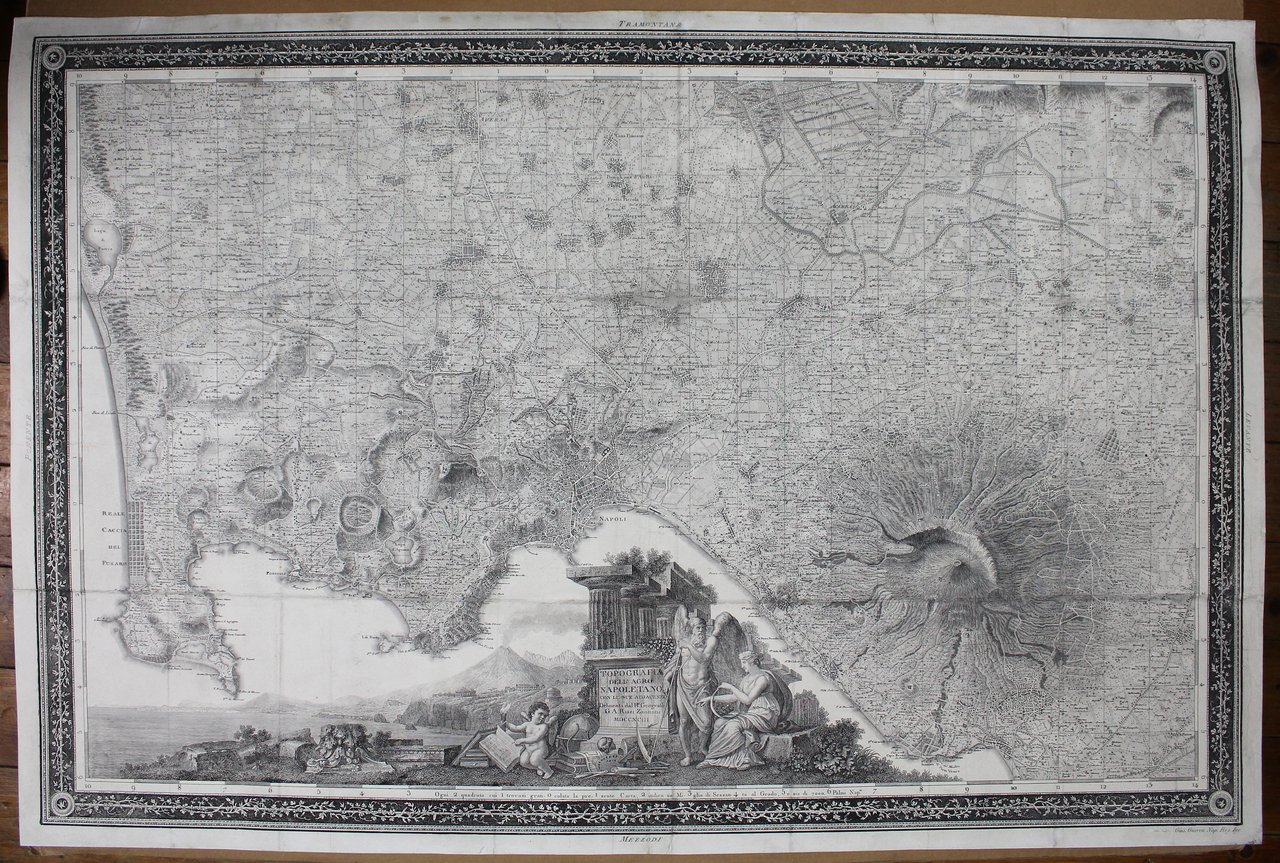 Topografia dell'Agro Napoletano con le sue Adiacenze. (Napoli), 1793. | Immagine principale
