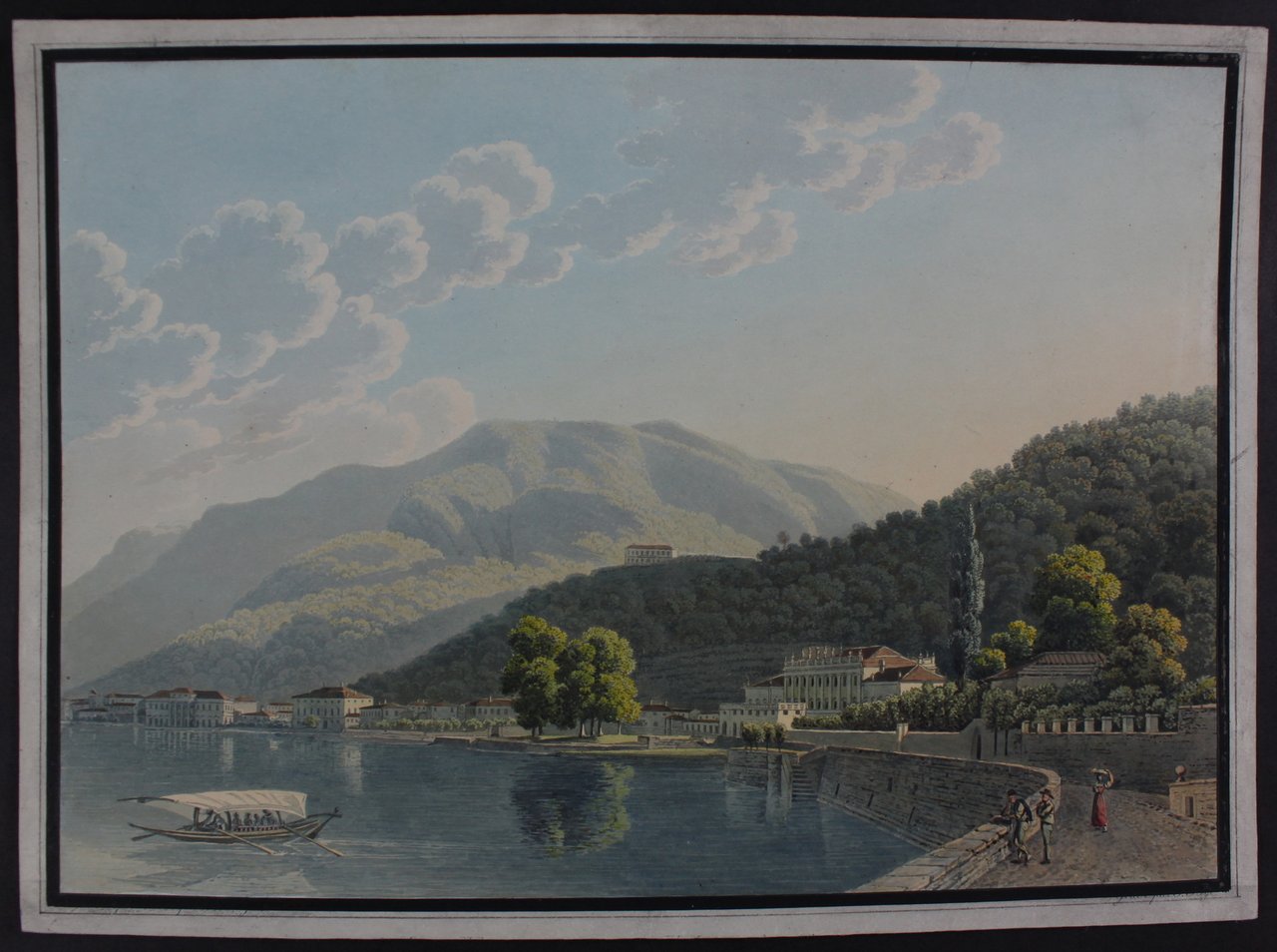 WETZEL JOHANN JACOB. Le Faubourg de Vico à Come. Zurigo, … | Immagine principale
