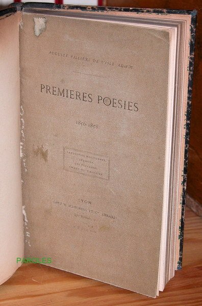 Premières poésies 1856-1858 - Fantaisies nocturnes. Hermosa. Les Préludes. Chant …