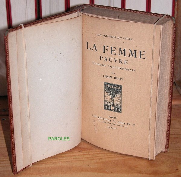 La Femme pauvre - Episode contemporain.