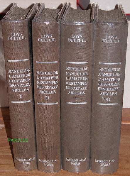 Manuel de l'amateur d'estampes des XIXe et XXe siècles (1801-1824) …