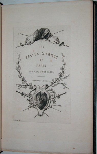 Les Salles d'armes de Paris.