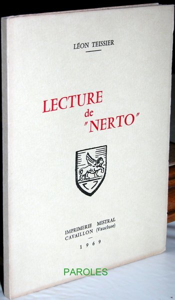 Lecture de "Nerto".