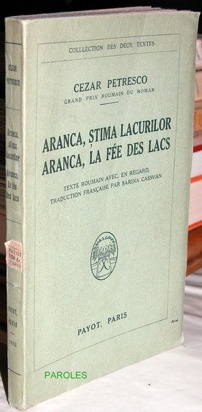 Aranca stima lacurilor - Aranca la fée des lacs.