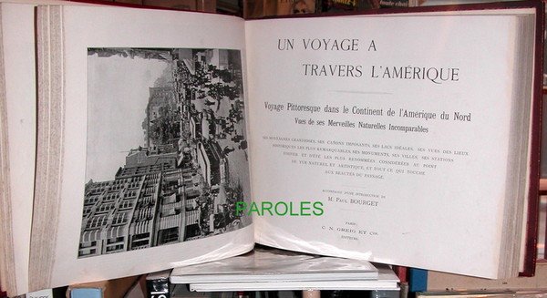 Portfolio colonial, dépeignant les paysages, les villes et les industries …