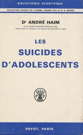 Les Suicides d'adolescents.