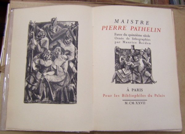 Maistre Pierre Pathelin [Farce de maître Pierre Pathelin].